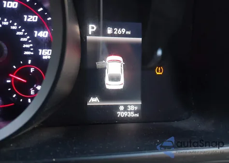 2021 Hyundai Elantra Sel z USA, uszkodzony, nr VIN 5NPLM4AG0MH021976